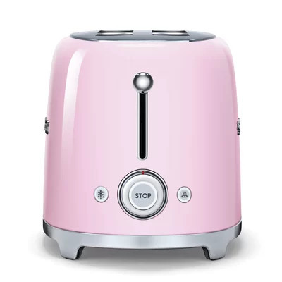 SMEG 50's Retro Style 2 Slice Toaster | Wayfair North America