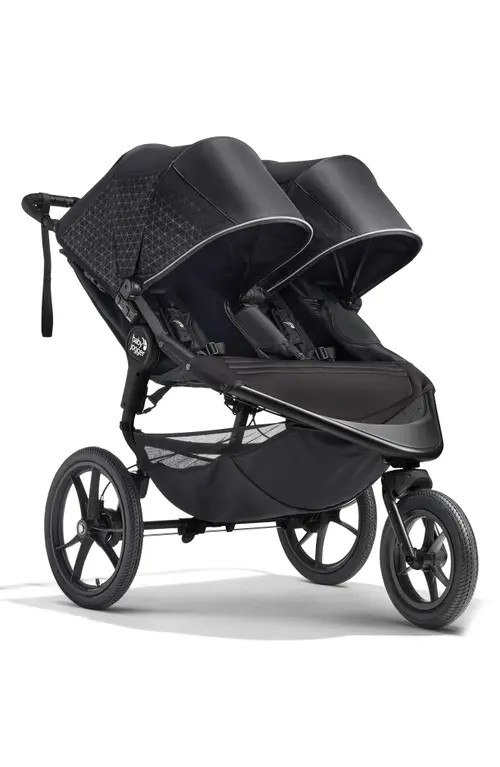 Baby Jogger Summit™ X3 Double Jogging Stroller in Midnight Black at Nordstrom | Nordstrom