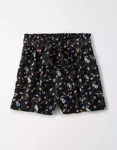 AE High-Waisted Paperbag Short | American Eagle Outfitters (US & CA)