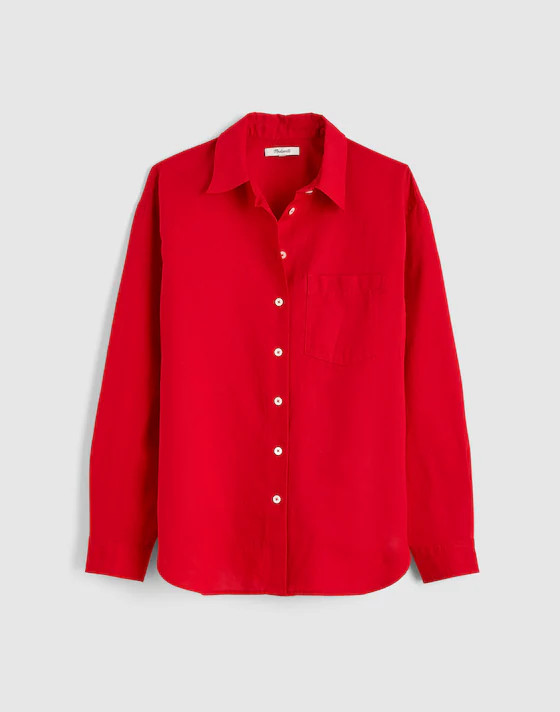 The Easy Shirt in Linen | Madewell