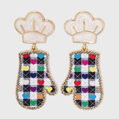 SUGARFIX by BaubleBar Multi Oven Mitts Drop Earrings | Target
