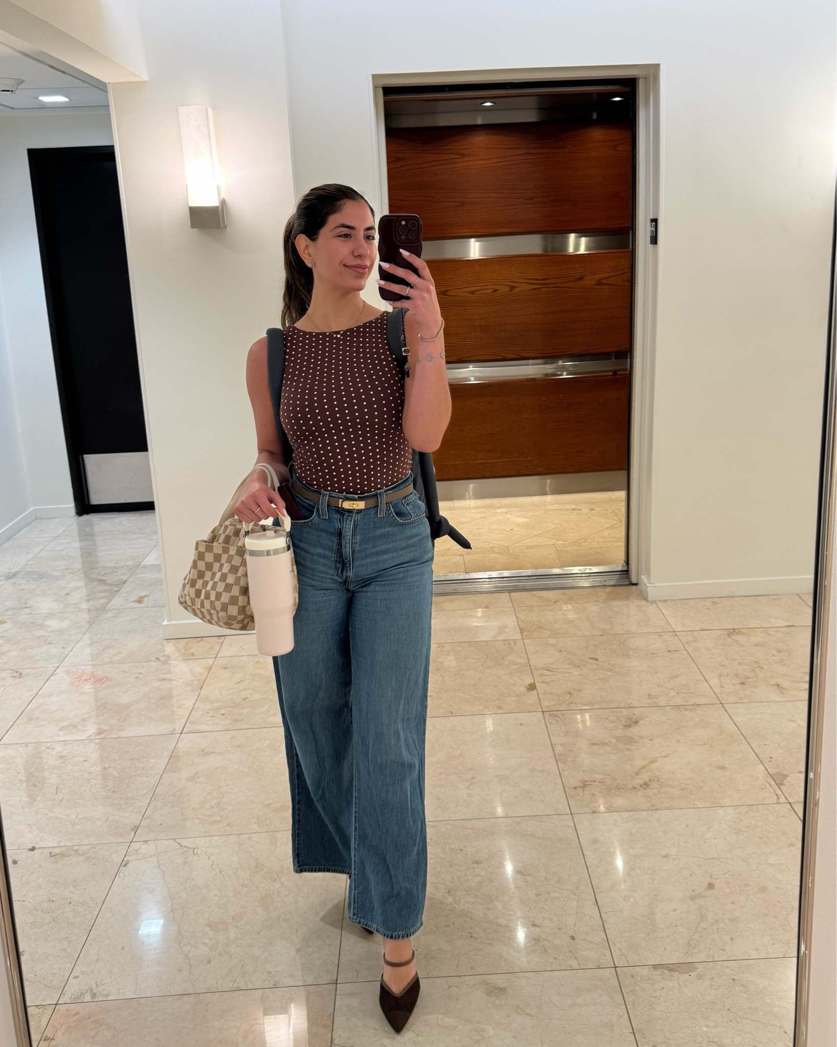 Heard polka dots is a 2026 fashion trend☺️🤎🤍 #ootd 
#affordablefashion #lawyerfashion #amazonfashion #amazonfashionfinds #amazonfinds #fashiontrends #2026fashiontrends

business casual workwear

#LTKTravel #LTKootd #LTKWorkwear