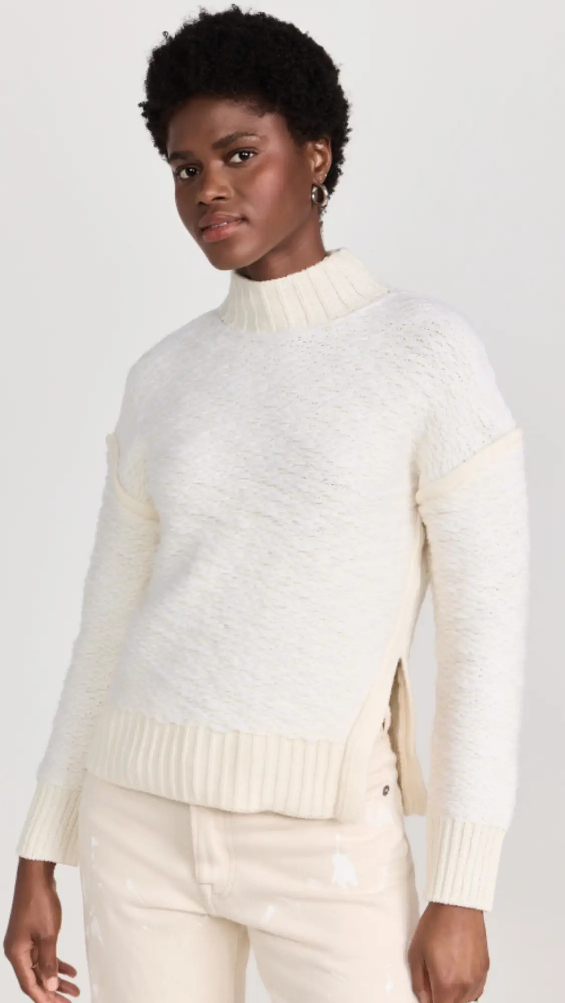 3.1 Phillip Lim Wool Float Jacquard Turtleneck Sweater | Shopbop | Shopbop