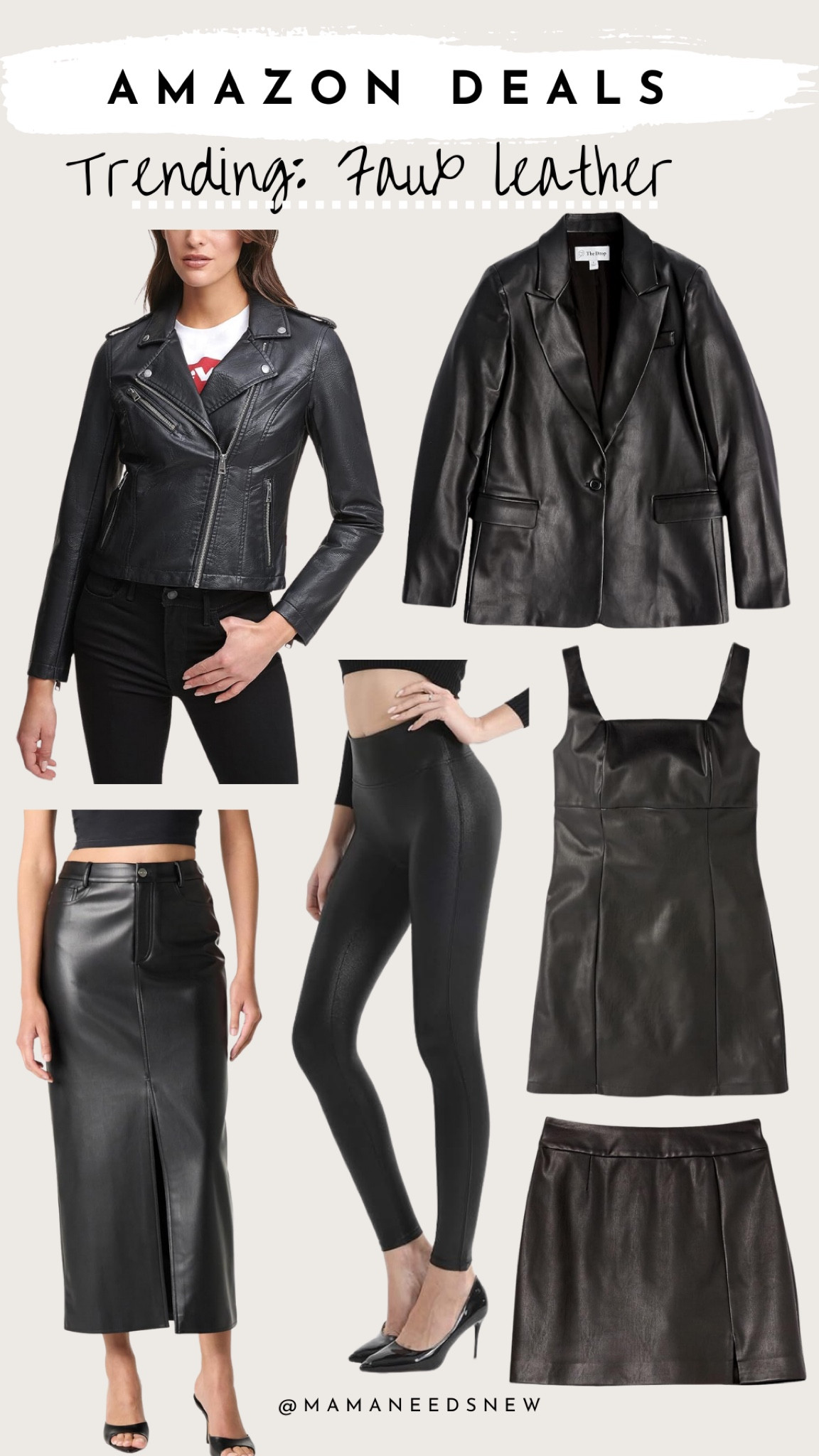Some of my favorite faux leather pieces from Amazon on sale 🖤

#LTKxPrimeDay #LTKSaleAlert #LTKSeasonal