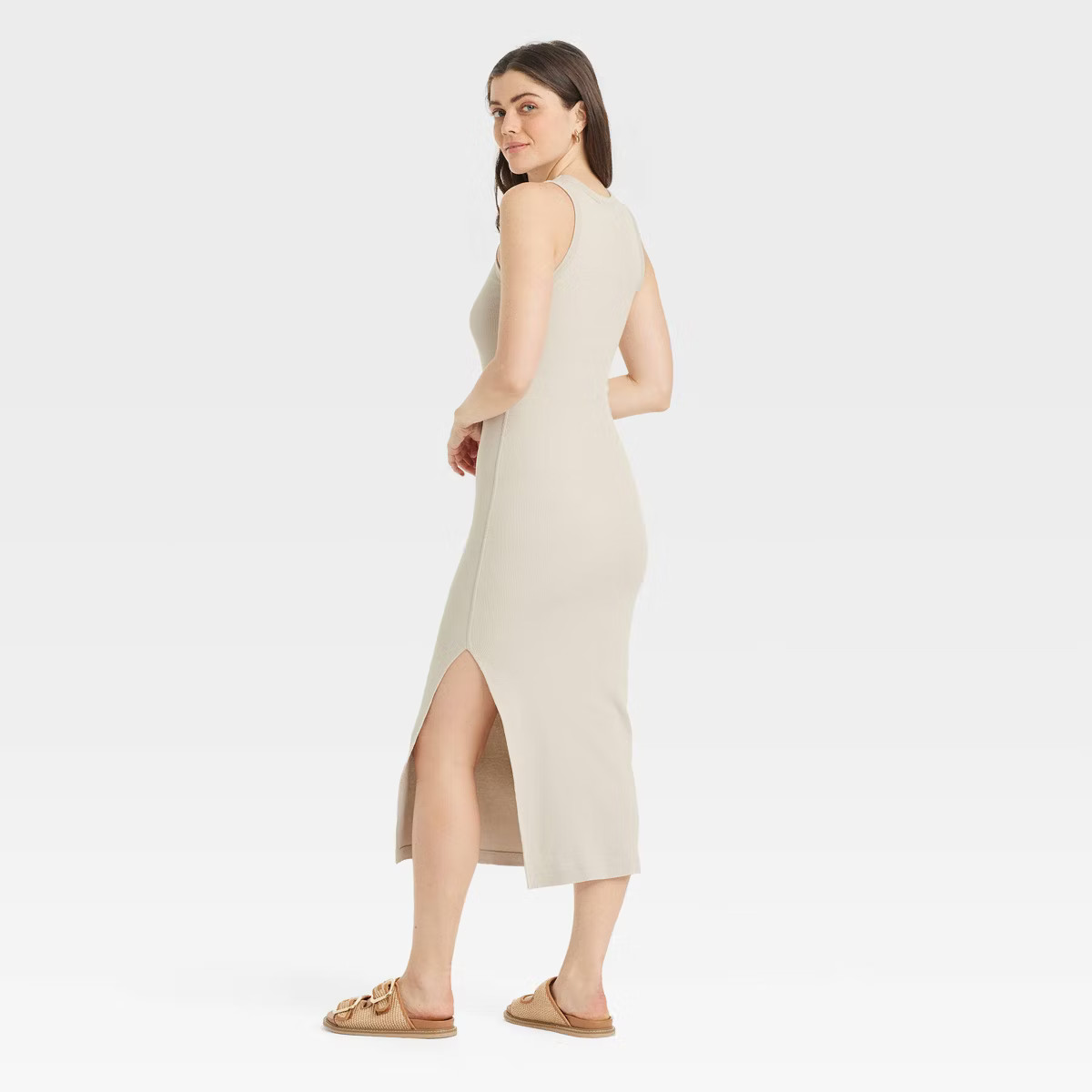 Women's Rib-Knit Maxi Bodycon Dress - Universal Thread™ | Target