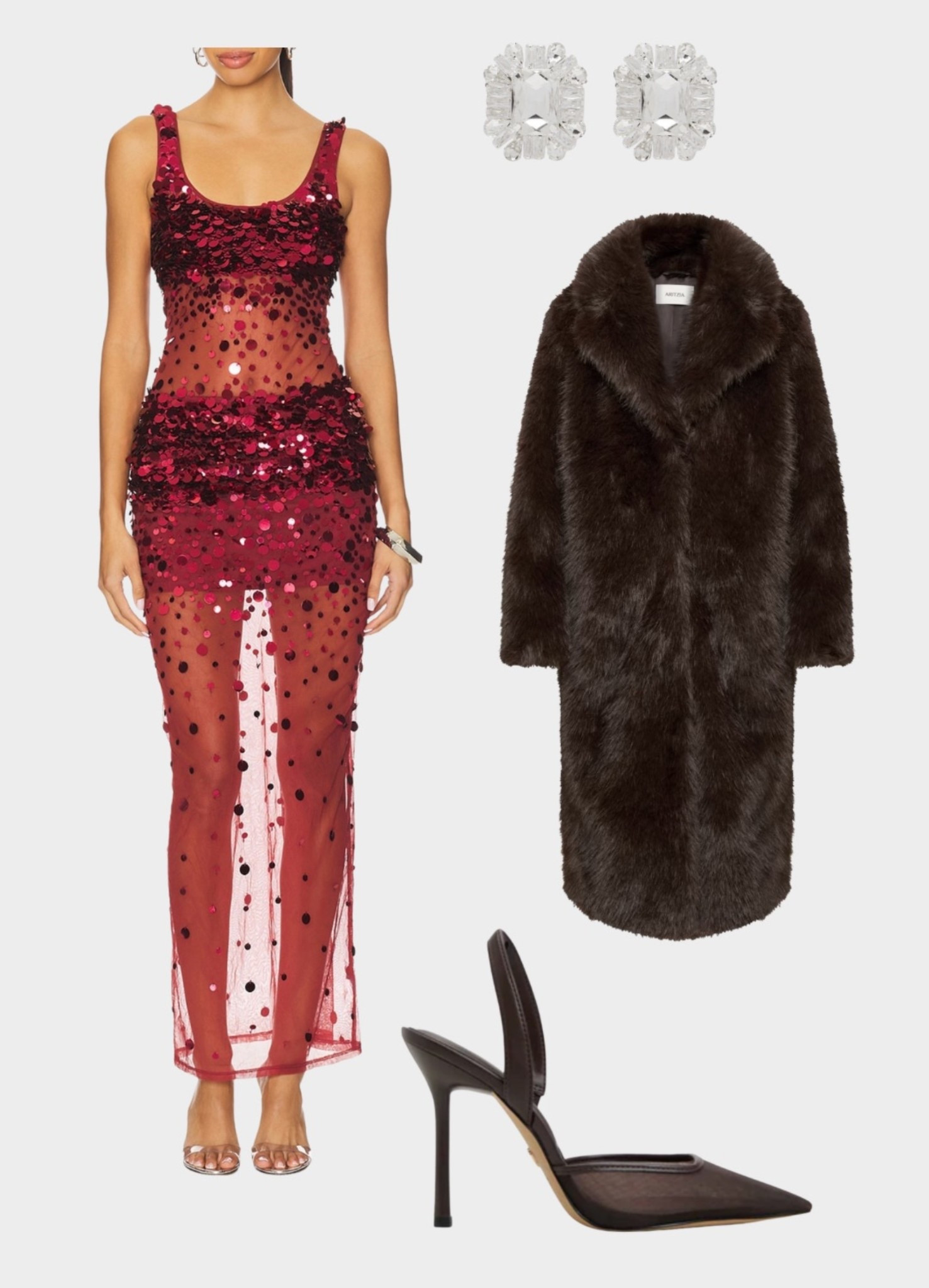 Earrings are from Fashion Nova named Pure Excellence Rhinestone Earrings


Christmas party, holiday party red sequin dress, statement dress, brown faux fur coat, brown pointed toe heels, sequin dress, red midi dress, new years dress, holiday dress 

#LTKHoliday #LTKootd #LTKSeasonal