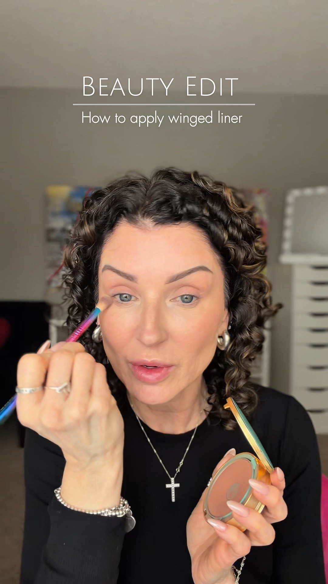 The easiest winged liner 🖤

#LTKgrwm #LTKOver40 #LTKBeauty