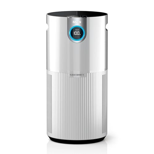 Shark Air Purifier for Home Large Room, Clean Sense Technology, HEPA Air Filter, 1000 Sq Ft, Kitchen, Filters Smoke, Captures 99.98% of Particles, Pet Dander, Pollutants, Dust, Allergens, HP201 | Amazon (US)