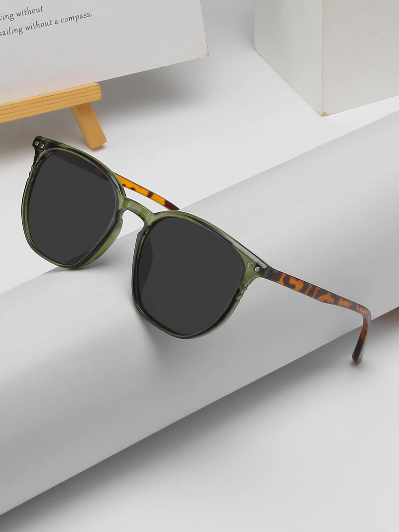 Rice Spike Decor Fashion Glasses | SHEIN