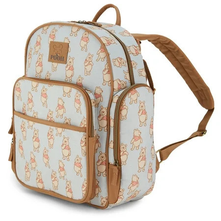 Disney Winnie The Pooh Backpack Diaper Bag with All Over Print | Walmart (US)