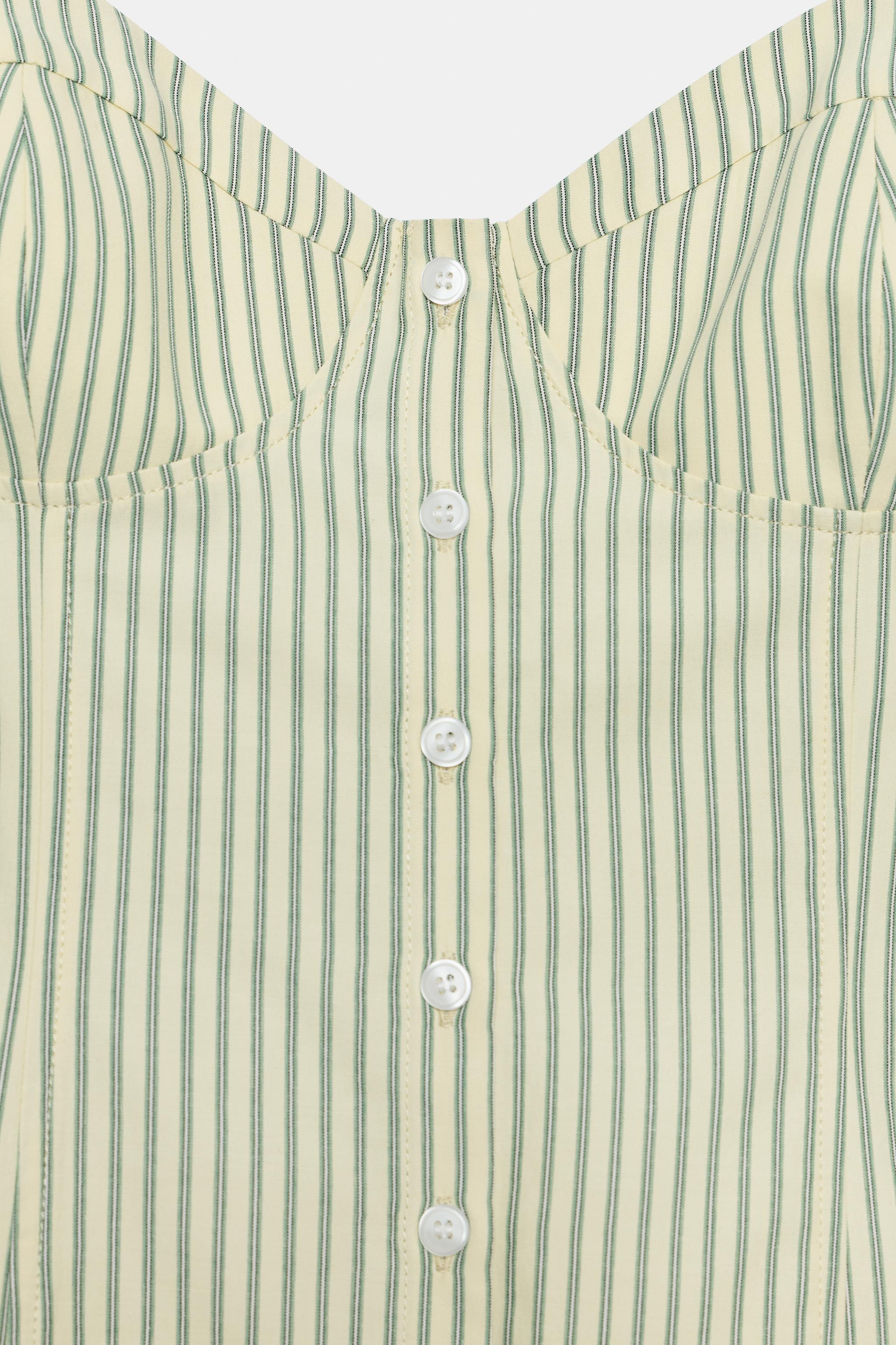 STRIPED CORSET TOP | Zara US