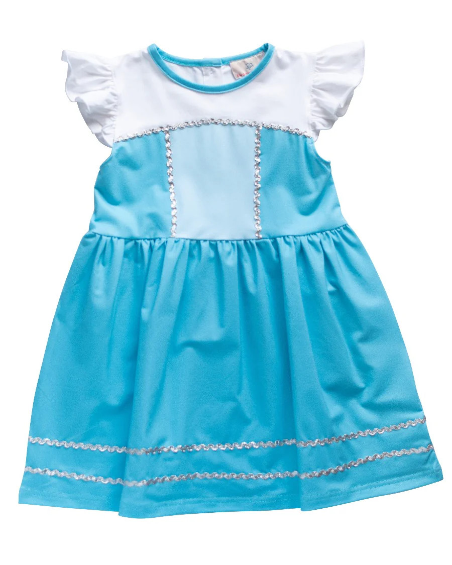 Ice Queen Princess Dress | Smockingbird Kids