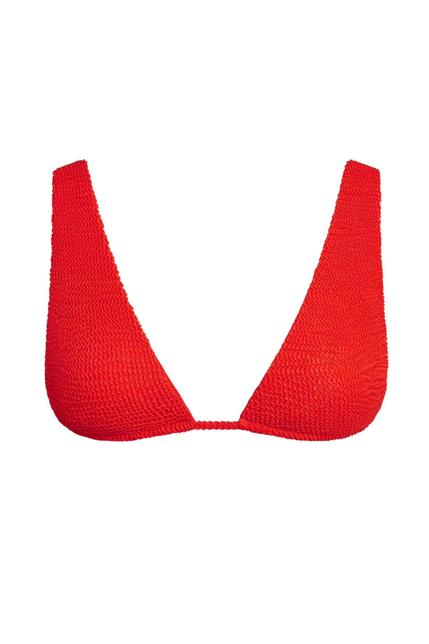 Palm Springs Top - Chili Pepper Crinkle | Monday Swimwear
