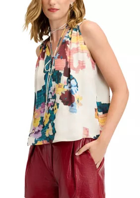 Women's Tie Front Blouse | Belk