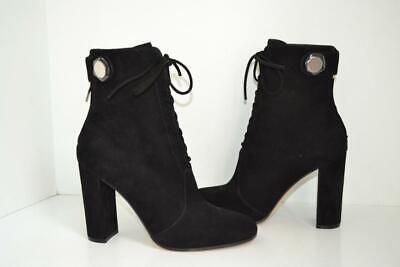 Details about   NWOB Gianvito Rossi Black Suede "Finlay" Ankle Boots/Shoes, Size 39/8.5 | eBay US