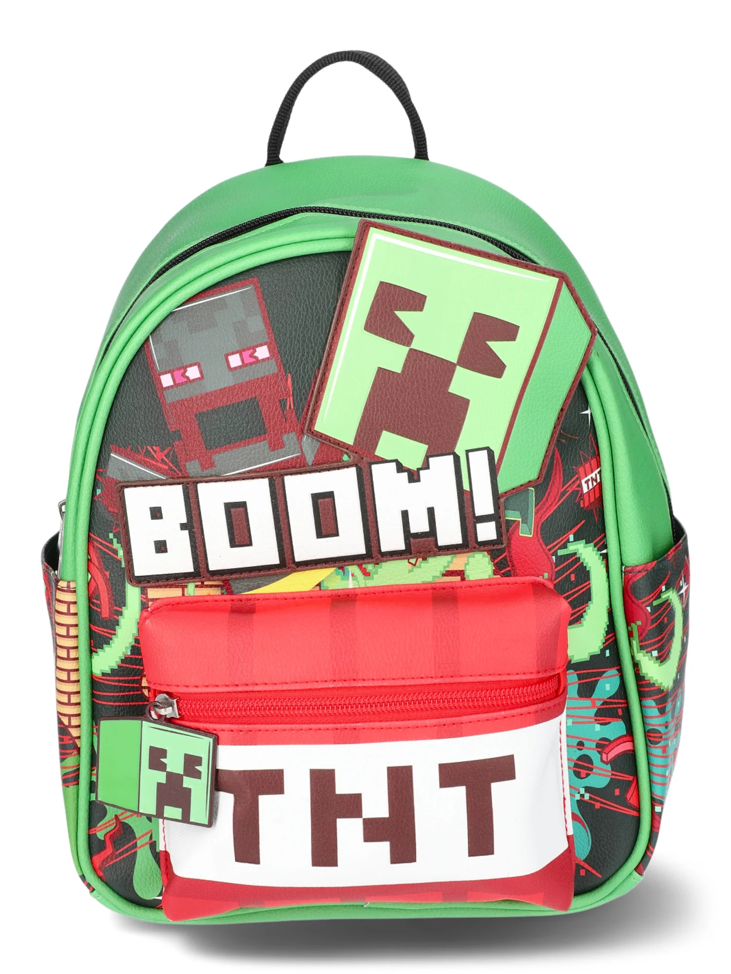 Minecraft Explosion TNT Women's Mini Backpack, Green | Walmart (US)