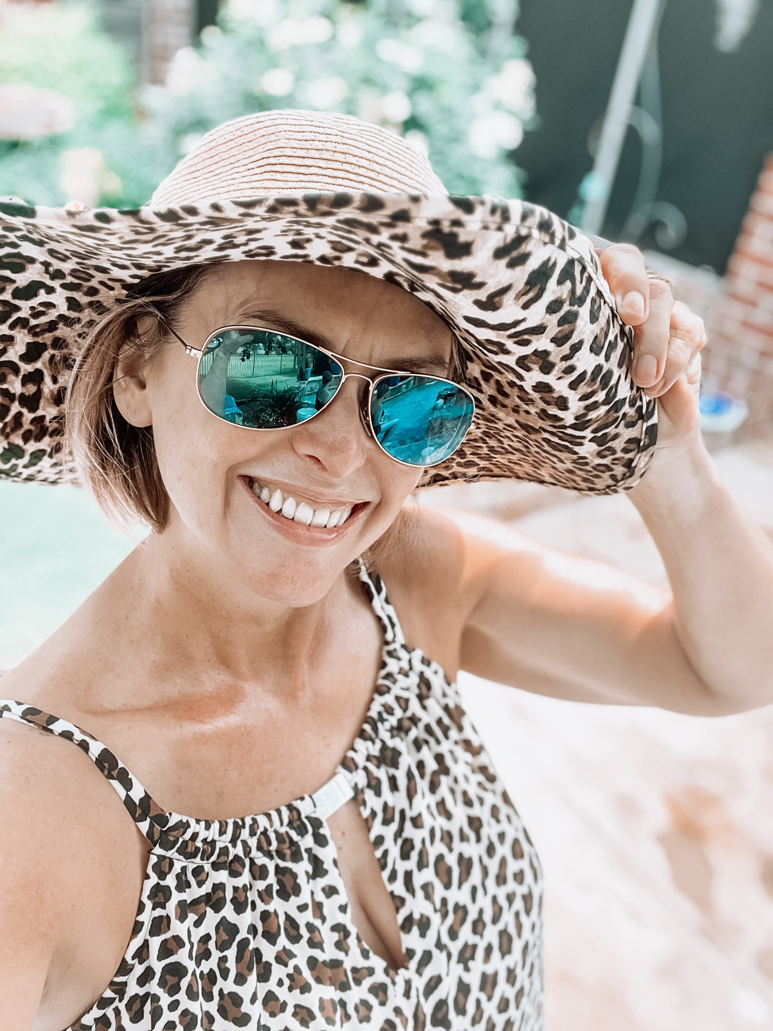 Leopard swim for the win!

#LTKMidsize #LTKSeasonal