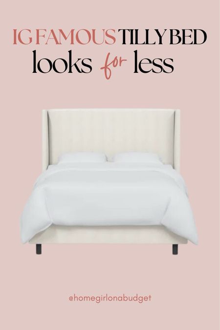 Tilly bed, tilly upholstered bed, upholstered bed frame, upholstered king bed, (4/15)

#LTKhome #LTKstyletip