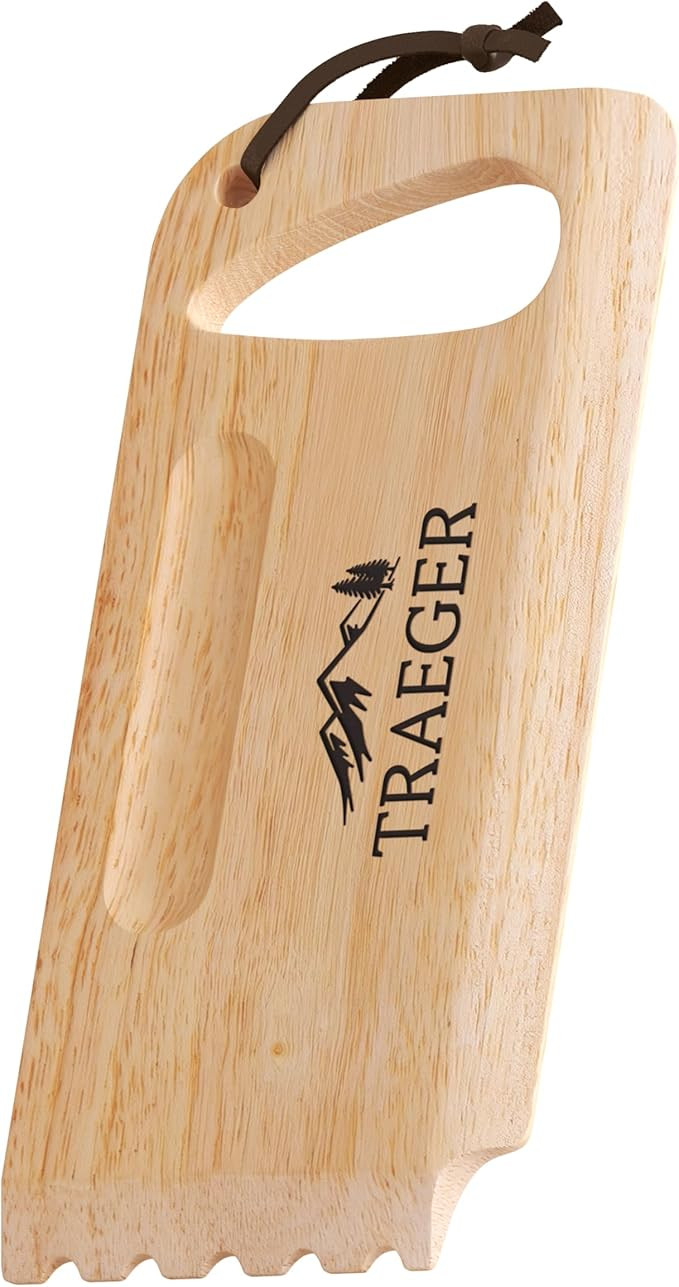Traeger Grills BAC454 Wooden Grill Scraper – Solid Hardwood Grill Grate Cleaner, Compatible wit... | Amazon (US)