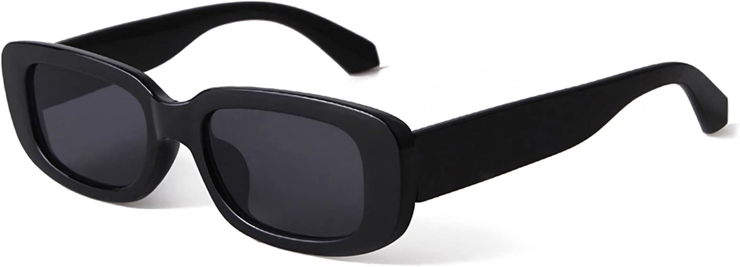 KUGUAOK Retro Rectangle Sunglasses Women and Men Vintage Small Square Sun Glasses UV Protection G... | Amazon (US)