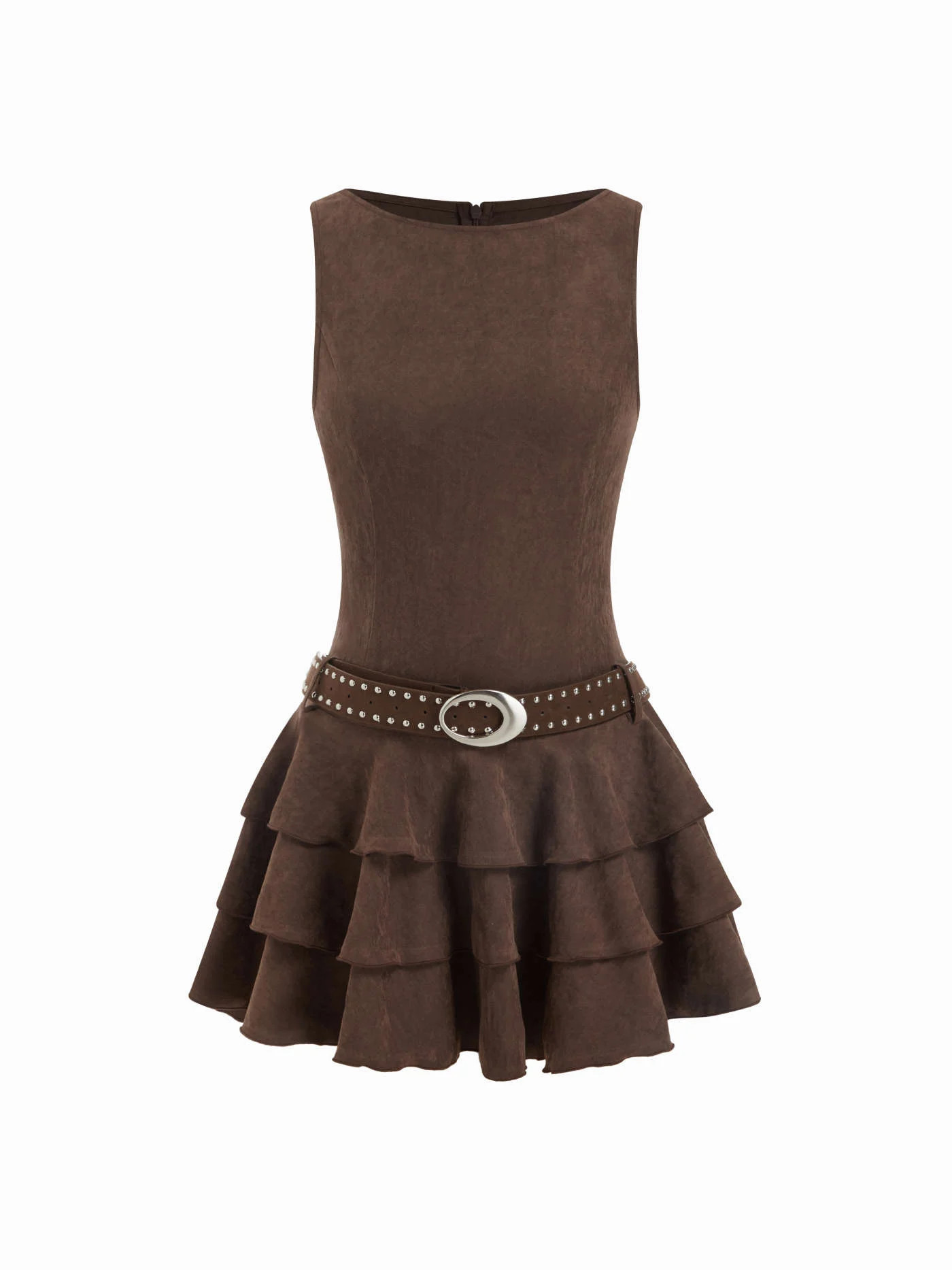 Lace Round Neckline A-line Mini Dress \u00a341.90Flash Shipping | Cider