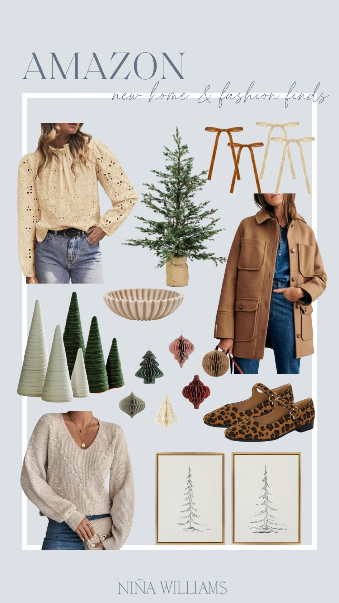 Amazon new home & fashion finds! Fall fashion - holiday decor - neutral holiday decor - fall jacket - holiday sweater - 
#founditonamazon

#LTKOver40 #LTKHoliday #LTKGiftGuide