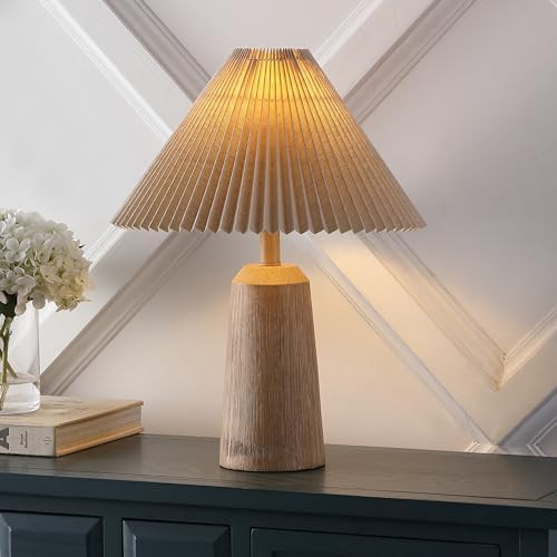 Eyely EYL1146A Barbara 20.5" Rustic Scandinavian Resin/Iron Lighthouse LED Table Lamp with Pleate... | Amazon (US)