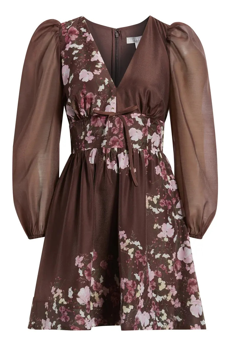 Long Sleeve Minidress (Women) | Nordstrom | Nordstrom