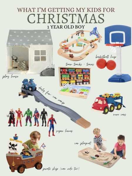 Toddler boy Christmas gift guide 2023. Gift ideas for toddler boy. One year old boy Christmas gift ideas. 

#LTKkids #LTKHoliday #LTKGiftGuide