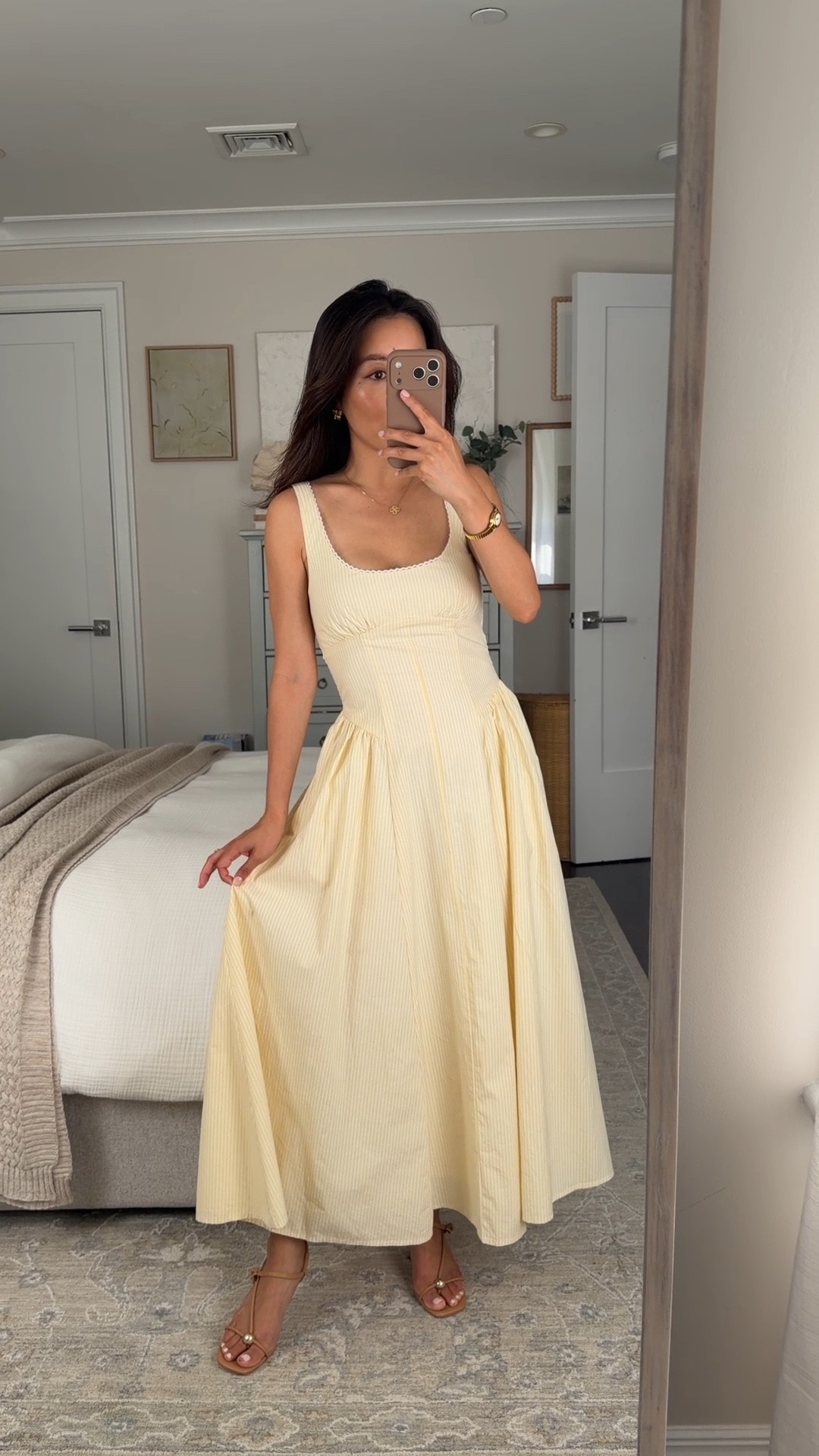 Size info below! 
• Bra-Free Midi Dress size XXS petite - 100% cotton, shapely bodice, adjustable straps, stretch panels on both sides, and pockets. has light removable padding and the cut suits smaller chests 
• Loeffler Randall kitten heels 5.5 

Summer vacation style, Abercrombie sale , petite friendly maxi dress, family photos cotton dress

#LTKPetite #LTKSeasonal #LTKootd