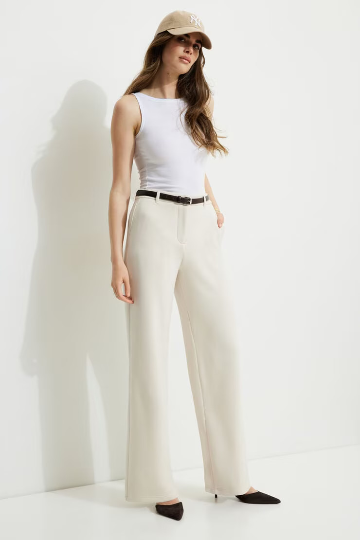 Anywear Scuba Straight Leg Pants | Dynamite Clothing