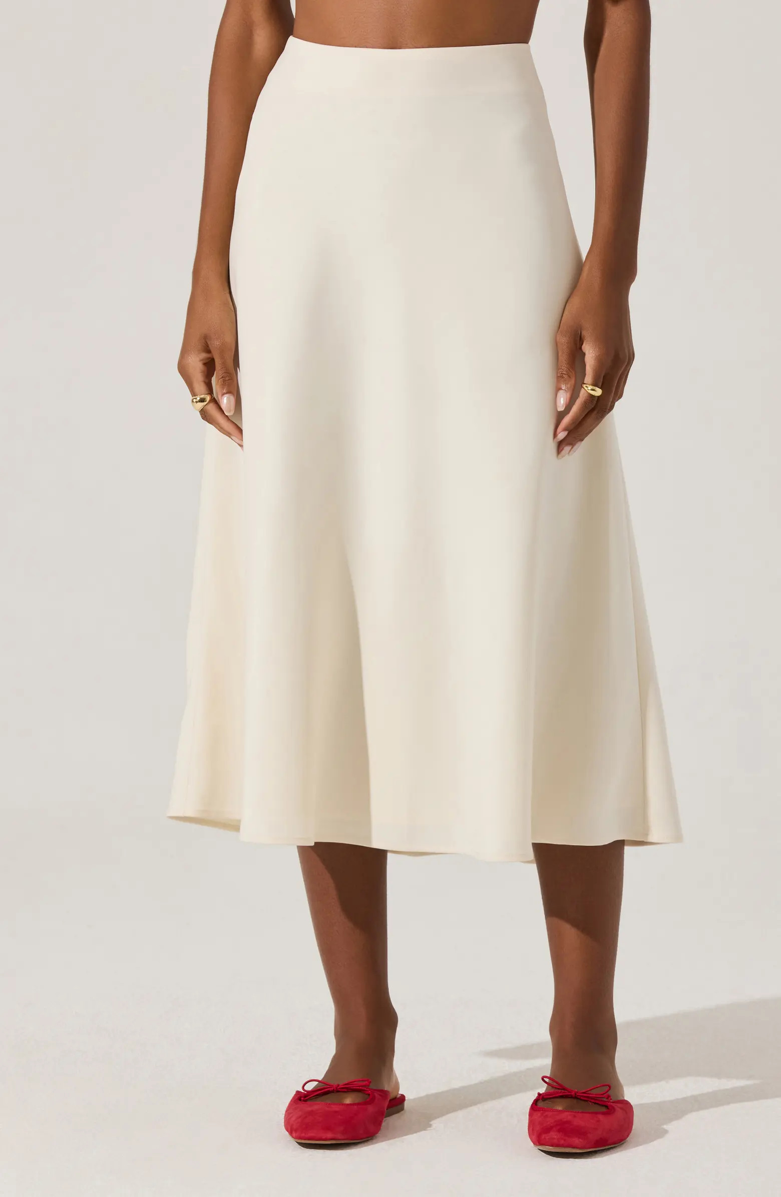 Flared Midi Skirt | Nordstrom