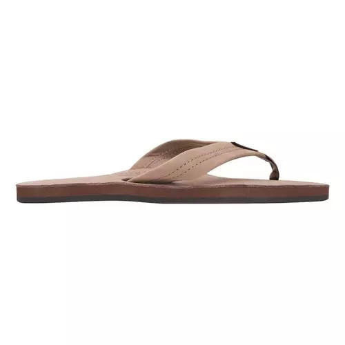 Men's Rainbow Single Layer Premier Leather Flip Flop Sandals | Scheels Sports