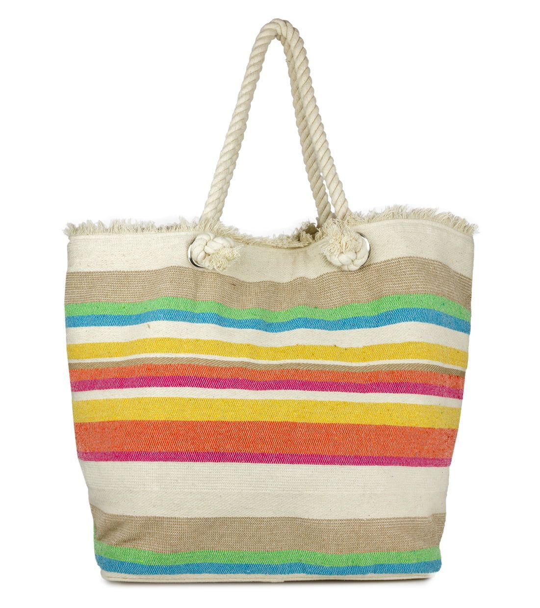 Women's Spring Oversized CottonTote Bag with Rope Handle | Walmart (US)