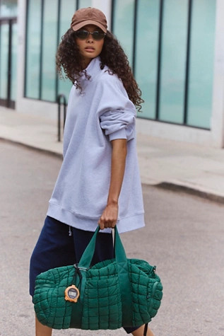 A Cut Above Mock Neck Pullover Sweatshirt | Free People (Global - UK&FR Excluded)