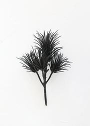 Plastic Artificial Succulent Pick in Black - 8.5" | Afloral (US)