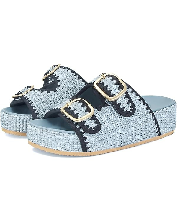 MICIFA Platform Sandals for Women Espadrille Wedges Summer Beach Sandals Comfortable Cute Woven S... | Amazon (US)