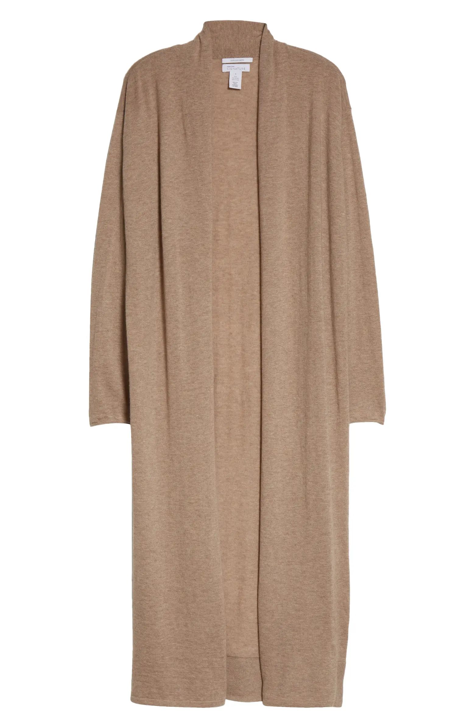 Nordstrom Signature Long Cashmere Cardigan | Nordstrom | Nordstrom