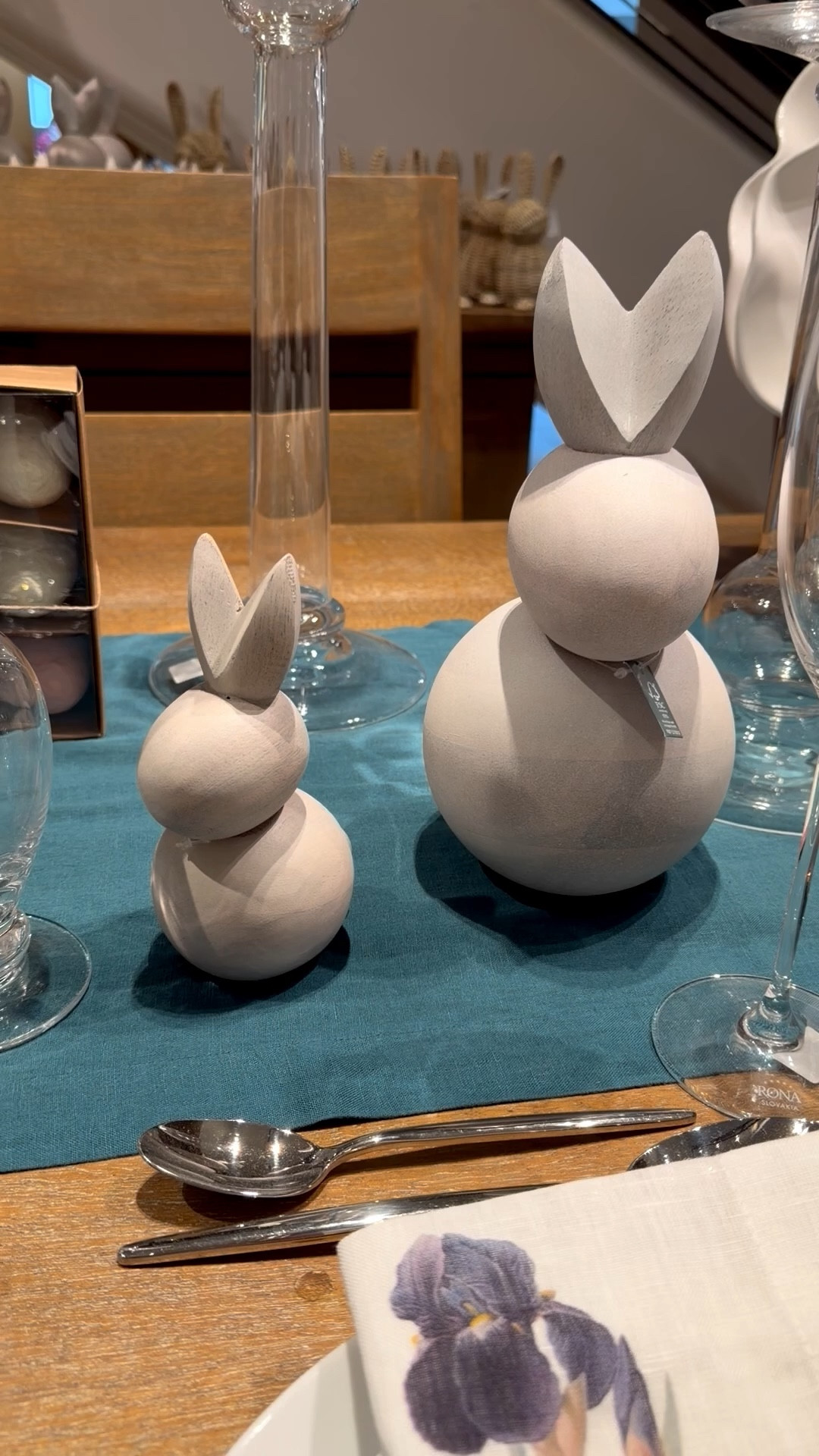 Super cute rabbits for Easter decor at Crate and Barrel. Perfect for table and mantle decor! #bunnydecor #Easterdecor #holidaydecor 

#LTKHome #LTKSeasonal