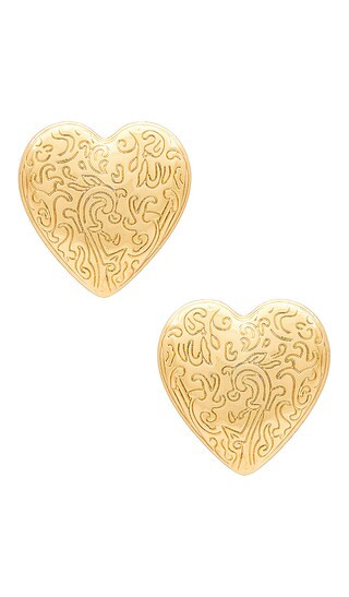 Taylor Earrings in Gold | Revolve Clothing (Global)