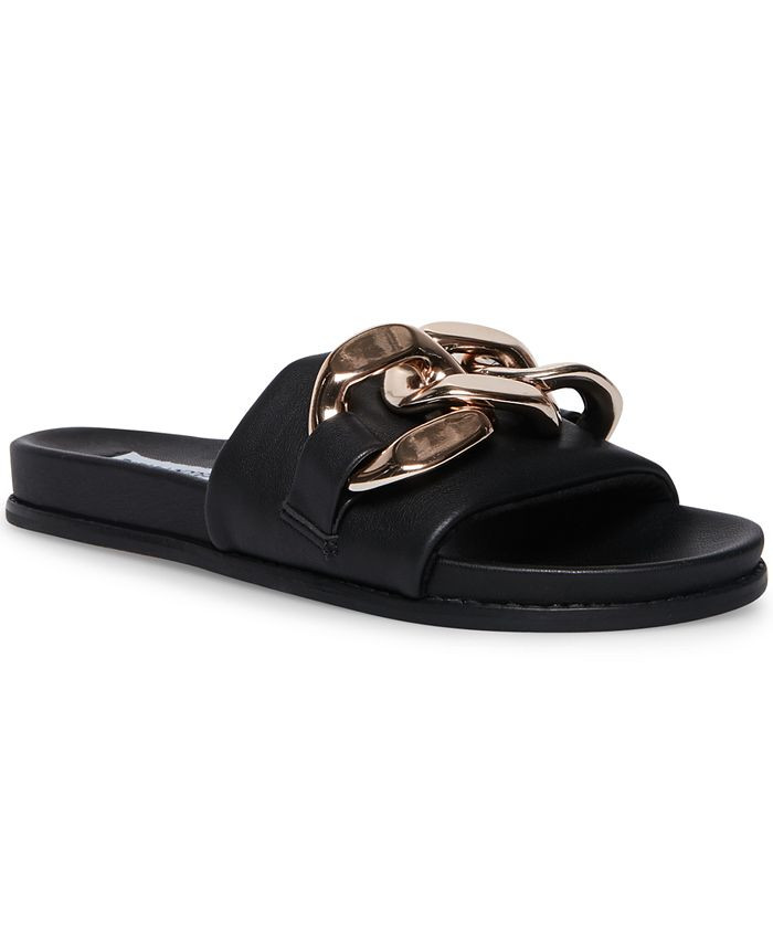 Steve Madden Women's Delay Mega-Chain Slide Sandals & Reviews - Sandals - Shoes - Macy's | Macys (US)