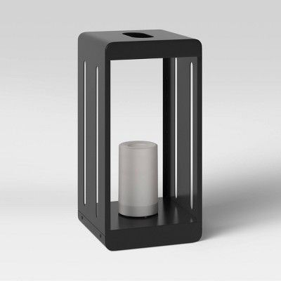 Metal Flameless Candle Outdoor Lantern - Project 62™ | Target