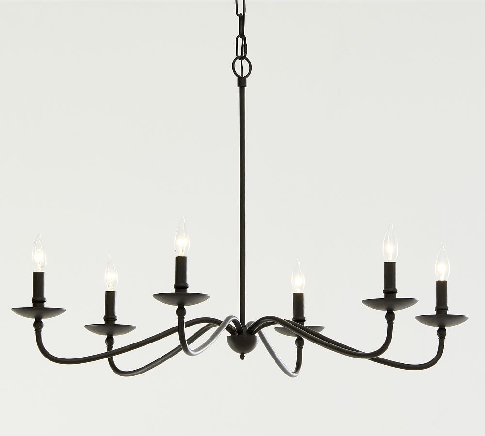 Lucca Iron Chandelier | Pottery Barn (US)