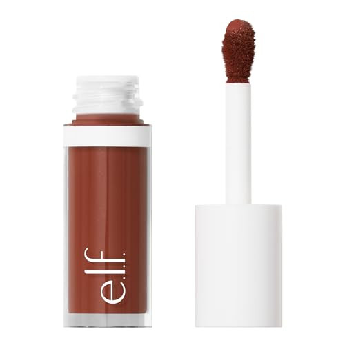 e.l.f. Camo Liquid Blush, Long-lasting Liquid Blush For High-pigment Color, Creates A Soft, Dewy Finish, Vegan & Cruelty-free, Bronze Bombshell | Amazon (US)