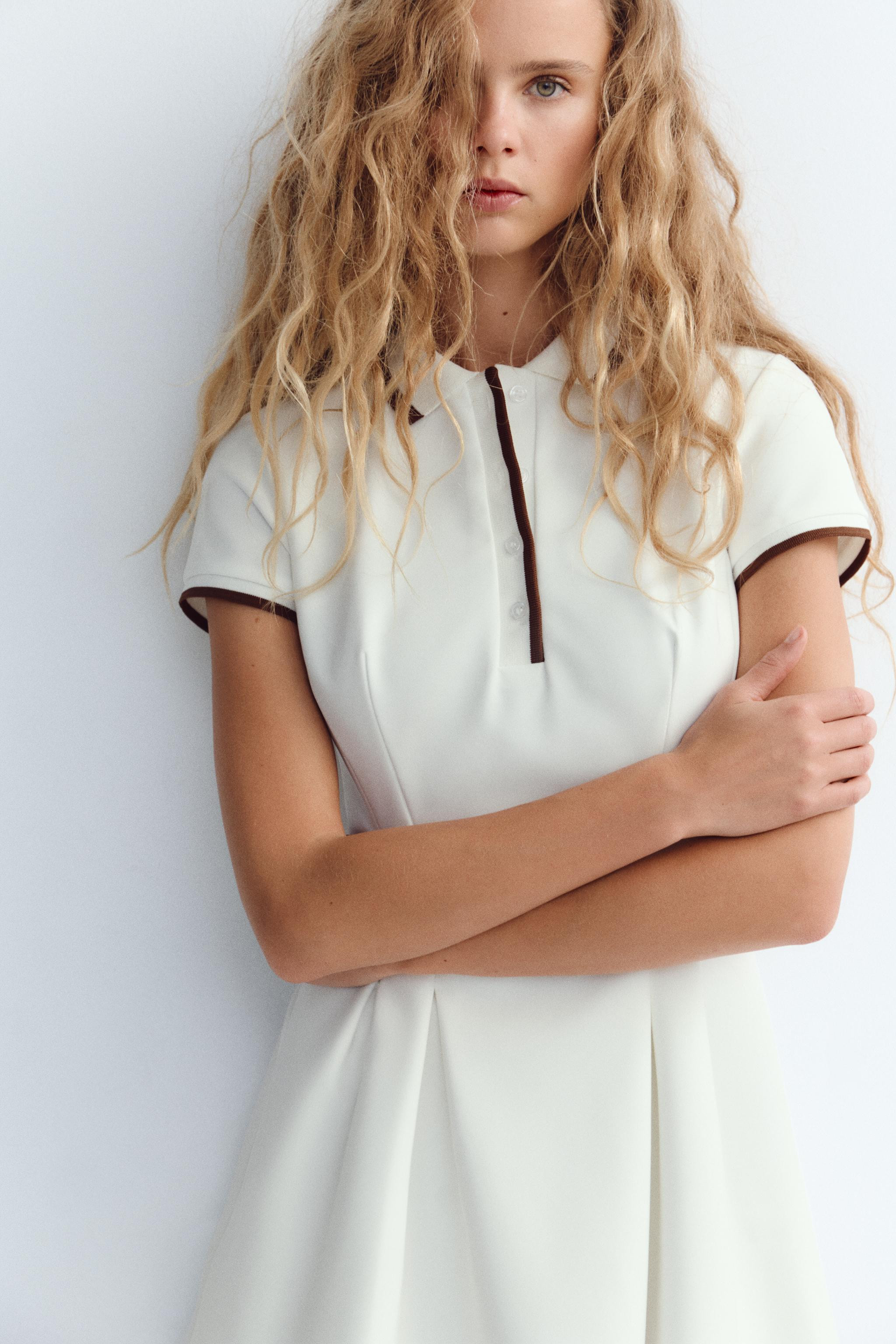 SHORT RIB DRESS | Zara US