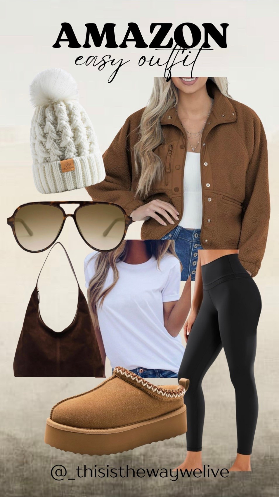 Easy Cozy Winter Outfit. 

#LTKFindsUnder50 #LTKOver40 #LTKmomlife