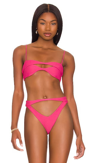 No Words Top | Hot Pink Bikini | Hot Pink Bikini | Revolve Clothing (Global)
