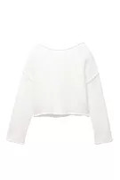 Ribbed cropped sweater | PULL and BEAR UK