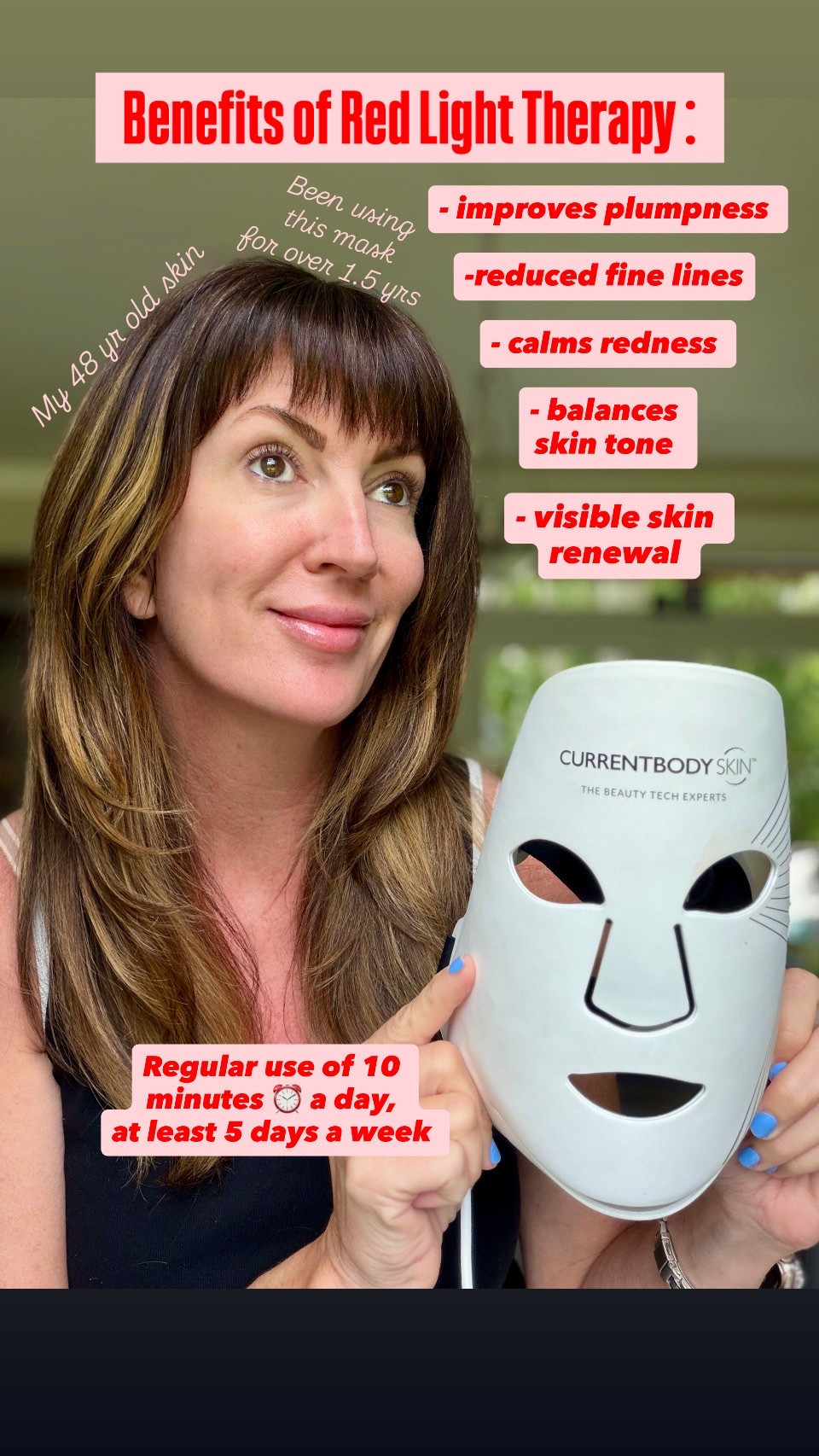 #ad I was without my @currentbody red light therapy mask while away for 11 days in Europe and am ready to get back into my post- vaca self care era!! // use my code for 10% OFF >> JENNYSUE

#LTKgrwm #LTKmorningroutine #LTKBeauty