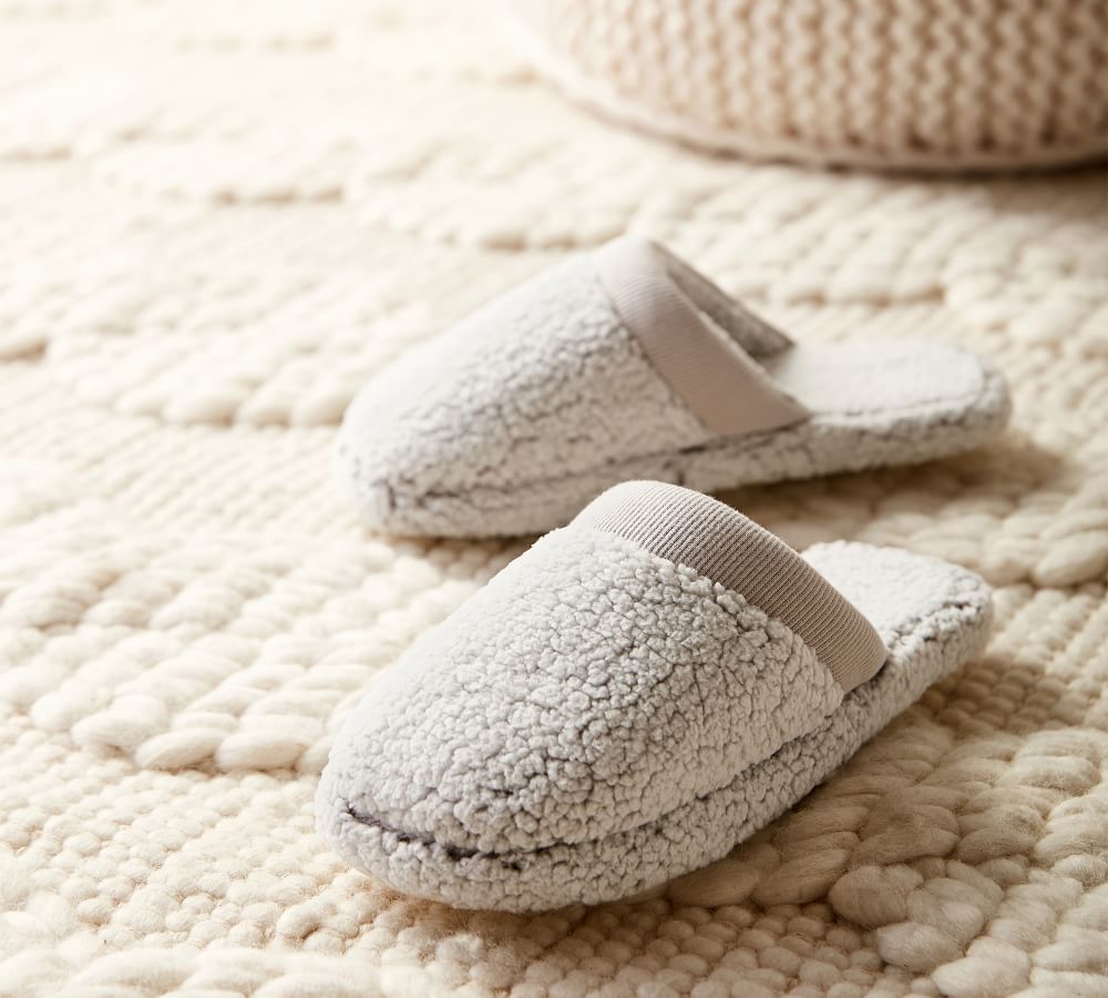 Coziest Sherpa Slippers | Pottery Barn (US)